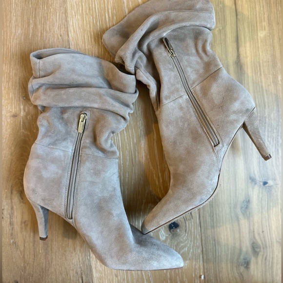 Vince Camuto Sonbela leather suede slouchy bootie - Picture 7 of 10
